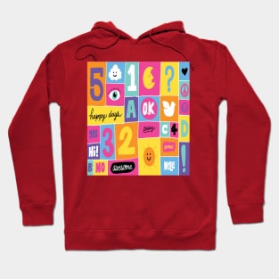 alphabet Hoodie